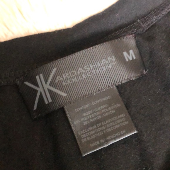 Kardashian Kollection black shirt - Picture 2 of 3
